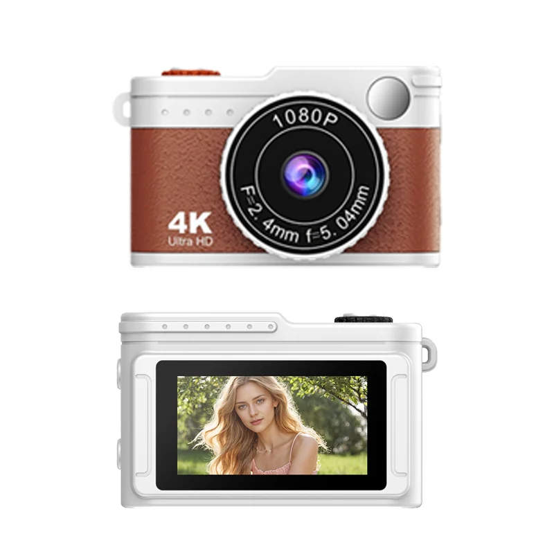 HY-MN01 Çocuklar İçin Özelleştirilmiş  Retro Mini Dijital Kamera Yüksek Çözünürlüklü Yaşam Cmos Görüntü Sensörü Fotoğraf Video Kaydı Yapabilen
